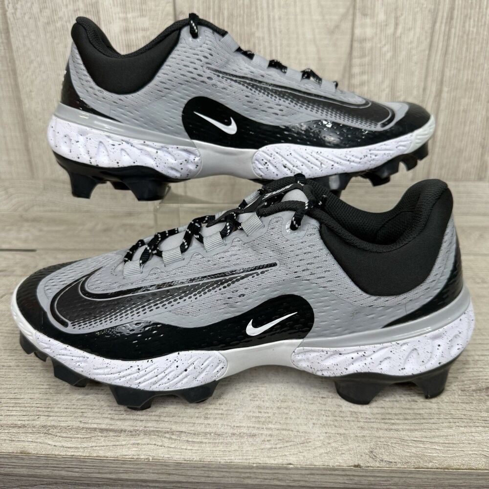 Nike Alpha Huarache Elite 4 Low MCS Men's Size 12 Baseball Cleats FD6221-002 New